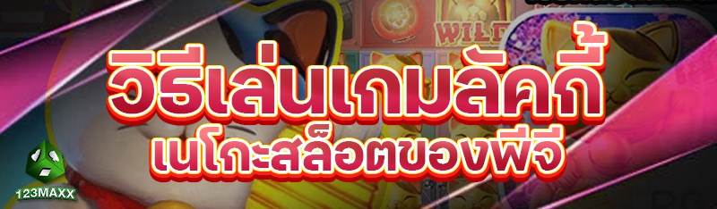 วิธีเล่นเกมลัคกี้เนโกะสล็อตของพีจี